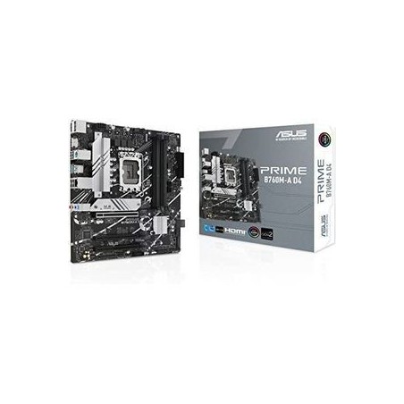 ASUS PRIME B760M-A D4-CSM Micro-ATX Motherboard - High Performance LGA1700 Socket for Intel B760 - Enhance Your PC Build!